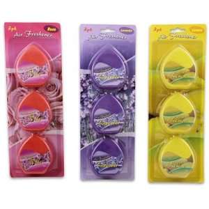    Air Freshner Assorted 3 Pieces Scents Case Pack 48