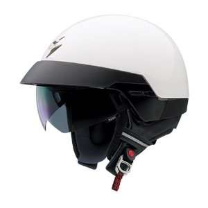  Scorpion EXO 100 Helmet Solid White Size 2XLarge 2XL 