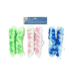    Bulk Buys BE088 2 Pc Braided Scrubbers   Pack of 72