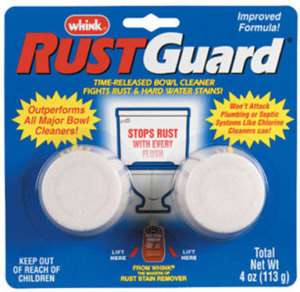 Whink Rust Guard Toilet Bowl Cleaner Tablets 2pk  