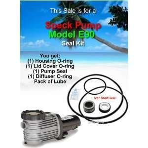    SPECK Pump Model E90 O ring & Shaft Seal Kit 