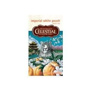 Celestial Seasonings Tea Imperial White Peach    20 Tea Bags  