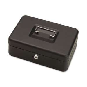   Security Box, 9 3/4w x 7h x 3 1/2d, 2 Keys, Blue MMF221705008 Office