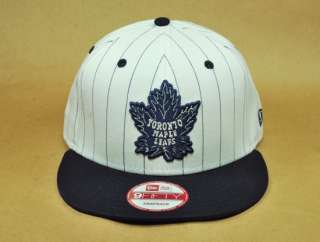 NEW ERA 9Fifty NHL Toronto Maple Leafs Bitd Snapback Hat Cap White 