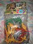 80 s vintage greek biokonto plastic toy zoo farm animals