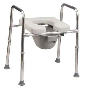   Health Supply Multifunctional Commode Shower Bench Raised Toilet Seat