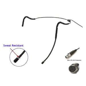 AVL623 Professional Mini Sweat Resistant Headset Microphone for Shure 