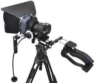 Camera,LCD,TRIPOD STAND , TILT HEAD & Mic shown in the photographs are 