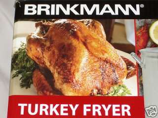 NEW 30 Quart Brinkmann Outdoor Turkey Fryer Complete Kit with Cast 