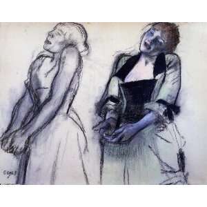  Hand Made Oil Reproduction   Edgar Degas   32 x 26 inches 