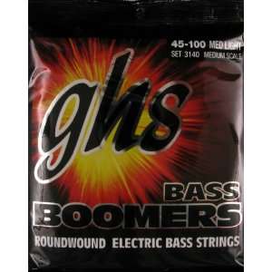  GHS Electric Bass Boomers 4 String 32   33 Scale, .045 