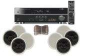 Yamaha 3D Ready 5.1 Channel Home Theater Receiver + Yamaha In Ceiling 