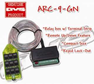 This Sale is for AVS brand GREEN COLOR 9 Rocker Switch Box. This 