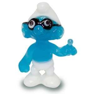  Smurfs Brainy Smurf Glass Figure Toys & Games