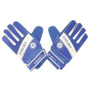 Official Licensed Chelsea FC Soccer Goalie Goalkeeper Gloves   For 