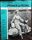 power pedal scooter magazine june 1964 giulietta new vespa racing