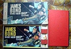 Vintage 1964 James Bond Secret Agent 007 Board Game  