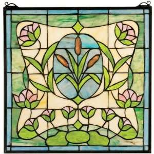   Dance of the Water Lilies Stained Glass Window Arts, Crafts & Sewing
