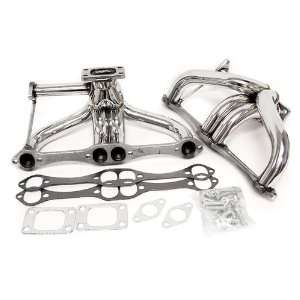   GM Twin Turbo 305 350 400 Small Block Stainless Steel Exhaust Header
