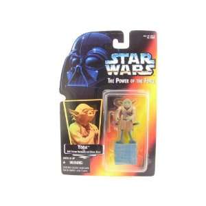   Star Wars Power of the Force Yoda Red Card Action Figure Toys & Games