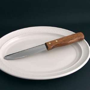16 Utica Steak Knife   10 Long   Lacquered Hardwood Handle 