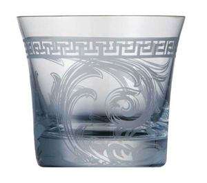 VERSACE Arabesque Whiskey Glass (gift boxed), 9oz.  
