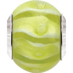   Candy Lime Charm fits Pandora, Troll & Chamilia European Charm