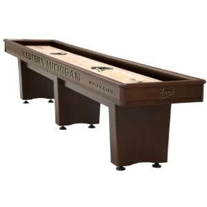  SB9 CWM 9 Cinnamon Finish Shuffleboard Table with Western 