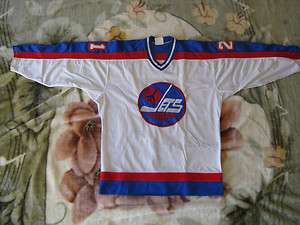 Winnipeg Jets 80/81 Whelton home game worn jersey JETS ARE BACK IN THE 