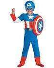 Captain America Child Costume   Muscle Suit