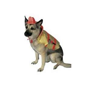  Fire Chief Dog Fireman Costume Size Medium Kitchen 