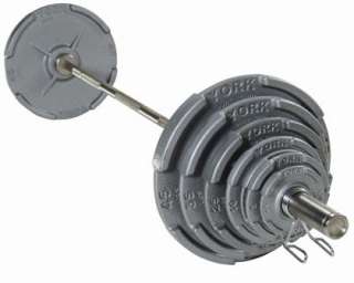 Weight Plates York Barbell 2 1/2 lbs Olympic Quad Grip  