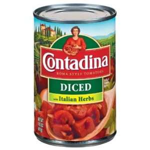 Contadina Roma Style Diced Tomatoes with Grocery & Gourmet Food