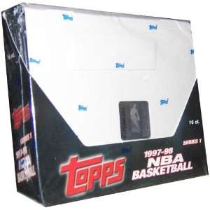  1997/98 Topps Series 1 Basketball Retail Box   16P6C 