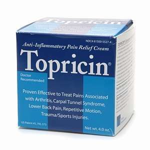  Topical Biomedics Topricin Cream 4 Oz Health & Personal 