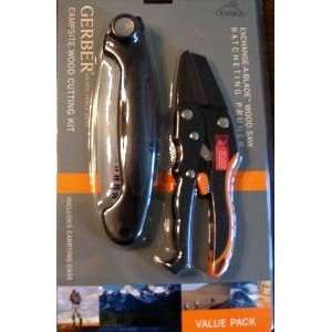   Gerber Campsite Wood Cutting Kit   Saw and Pruner