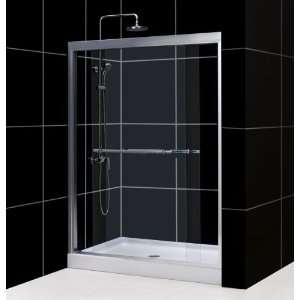   Tub To Shower Kit DUET Shower Door and 30 x 60  Shower Base