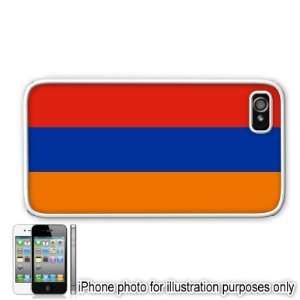  Armenia Flag Apple Iphone 4 4s Case Cover White 