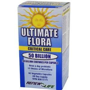  Ultimate Flora Critical Care 50 Billion (60Capsules) Brand 