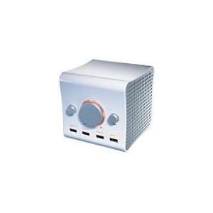  Boynq Cubite PC Speaker & USB Hub (White) Electronics