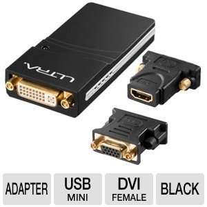  Ultra USB 2.0 to DVI/VGA/HDMI Graphics Adapter 
