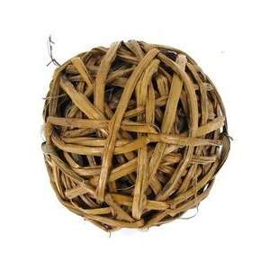  Dried Floral Supplies vine ball natural 4 in