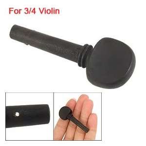   Parts Black Wooden Peg Tuner for 3/4 Violin Musical Instruments