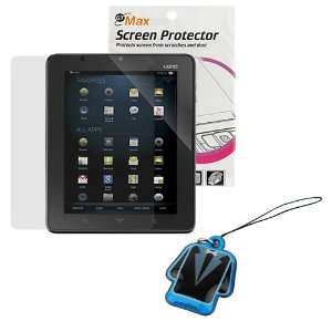   LCD Screen Protector + LCD Screen Cleaner Strap for Vizio 8 Inch
