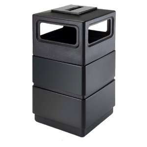 DCI Marketing 73260199 38 Gallon 3 tier Waste Container with Dome Lid 