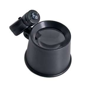  Watch Repair Eye Magnifier Glass 10X w/ White LED Light 