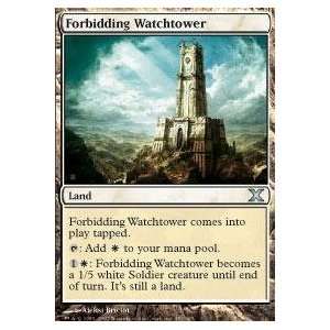   Gathering   Forbidding Watchtower   Tenth Edition   Foil Toys & Games