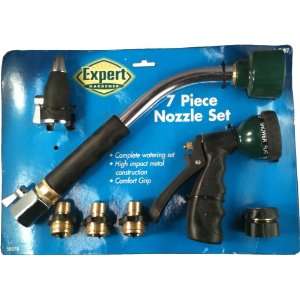  Three Piece Watering Set With 2 Wands and Rinse Nozzle 