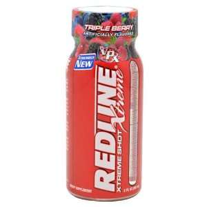  Redline Xtreme Shot 24 Bottles Triple Berry Energy Liquid 