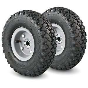  Two 10 Pneumatic Tires